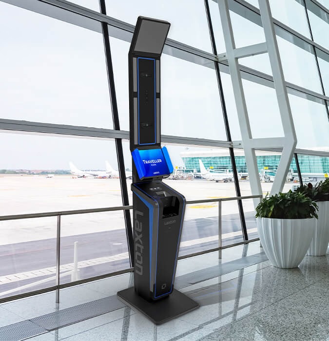 Laxton Traveller kiosk supplied reference